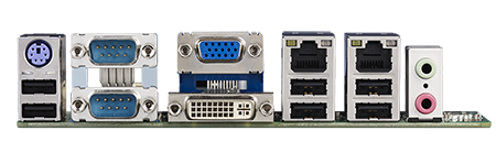 Mini-ITX Motherboard with Intel&reg; Core™ i7/i5/i3/Celeron, CRT/DVI/LVDS, 6 COM, Dual LAN, PCIe x4